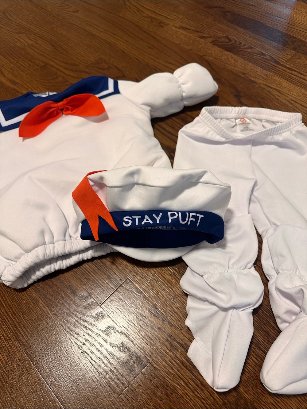 Stay Puffed Marshmallow (Ghostbusters) Kids Costume, 12 months sizing